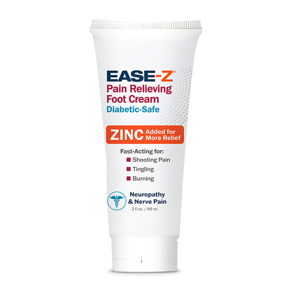 EASE-Z Diabetics' Pain Relieving Foot Cream - 3 oz