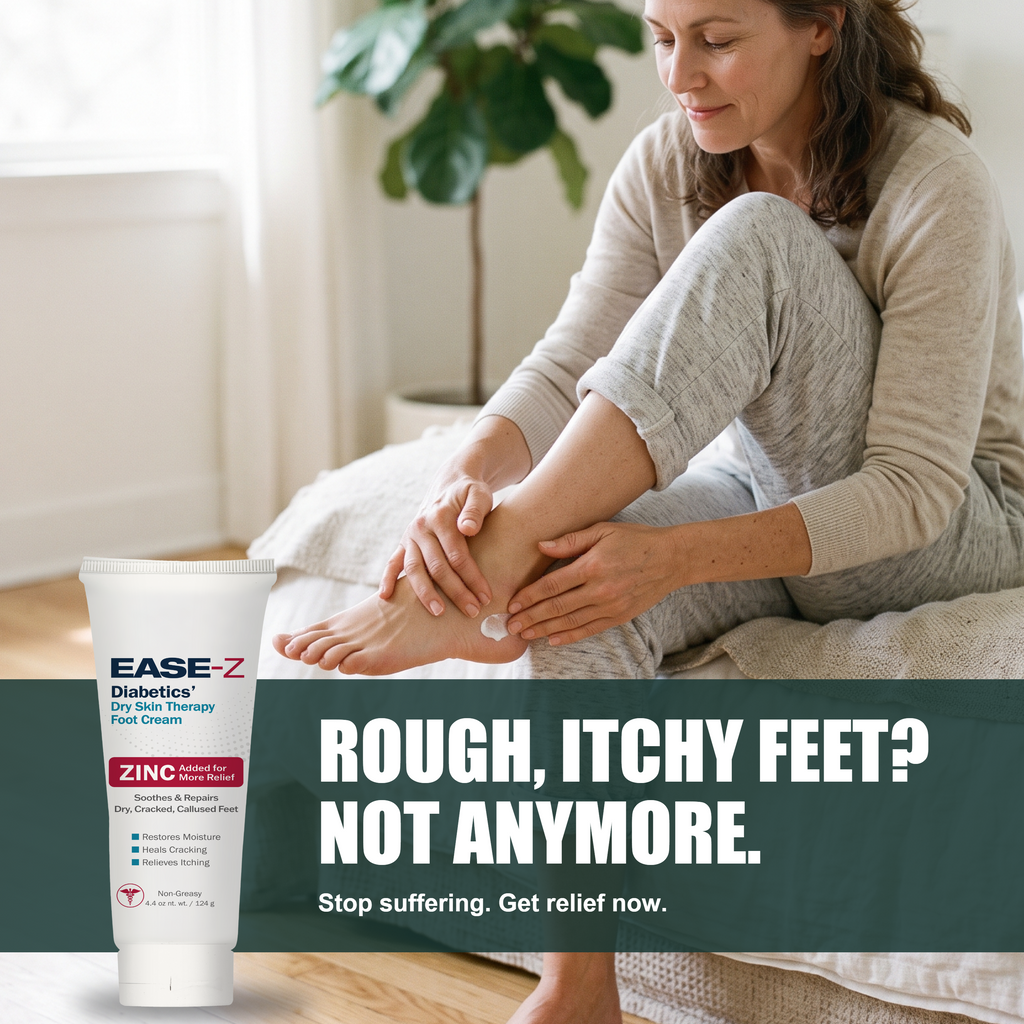 EASE-Z  Diabetics’ Dry Skin  Therapy Foot Cream