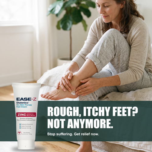 EASE-Z  Diabetics’ Dry Skin  Therapy Foot Cream