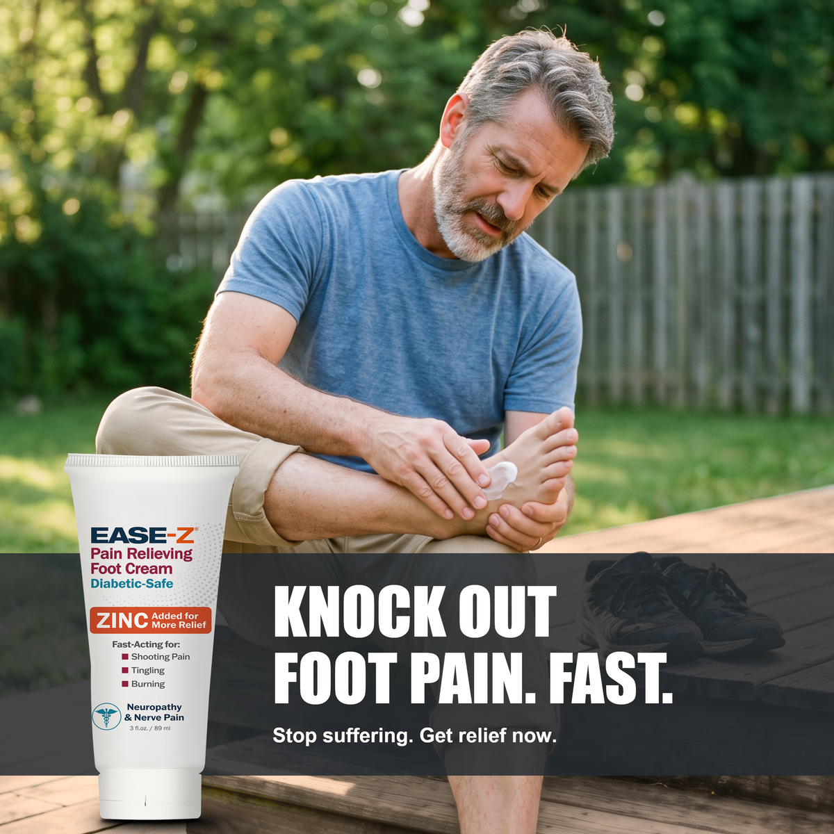 EASE-Z Diabetics' Pain Relieving Foot Cream