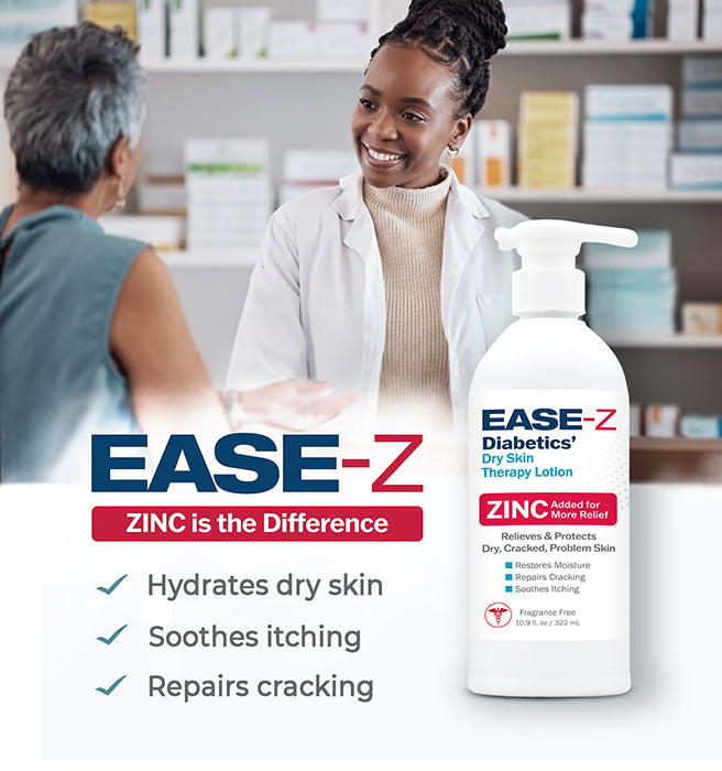 EASE-Z  Diabetics’ Dry Skin  Therapy Lotion