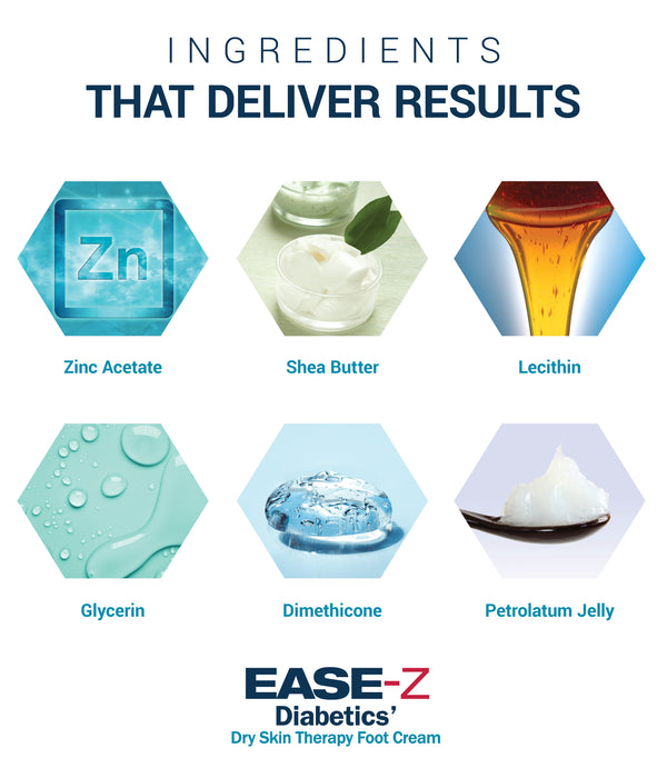 EASE-Z  Diabetics’ Dry Skin  Therapy Foot Cream